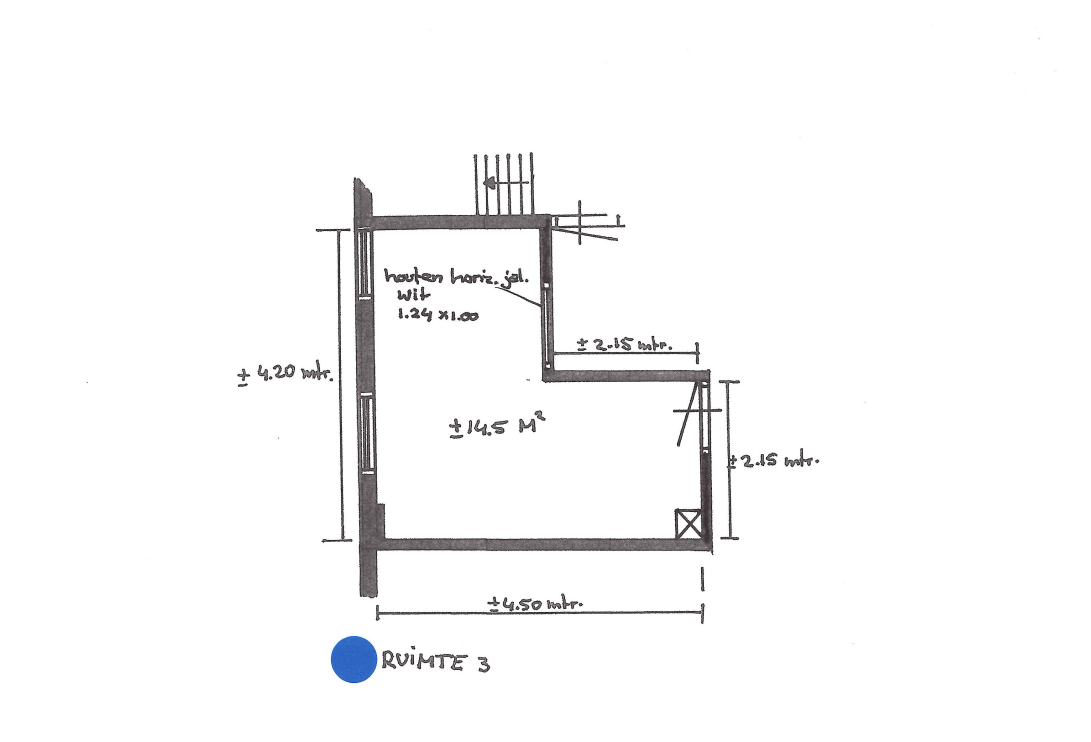 Ruimte 3 14,5 m2 Business Corner Arkel ruimtes te huur plattengrond begane grond arkelwonen jannie en arnold de pijper zonna de pijper bellezza by zonna